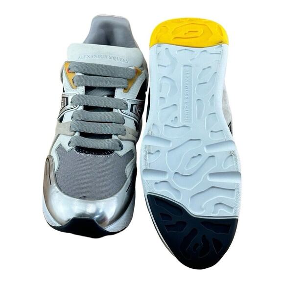 Mcqueen Alexander Sz 8.5-9D 41 Sprint Runner Court Trainer Oversize Sneaker - Picture 5 of 6